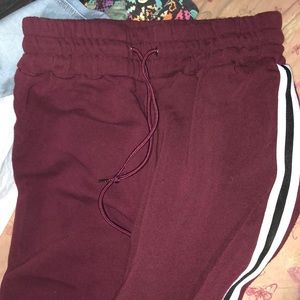Maroon Sweatpants